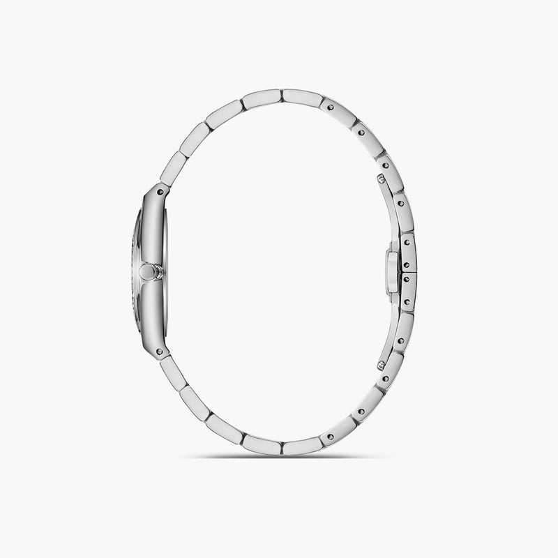 OMAX ساعة أومكس فضية أنالوج للنساء - Image 2